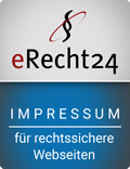 erecht24 siegel impressum rot